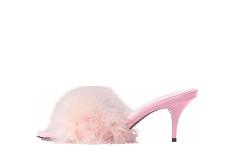 Balenciaga Boudoir 70mm Sandals Feathers (787447W0WMQ5000) pink