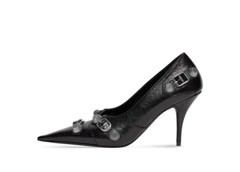 Balenciaga Cagole 90mm Pumps Arena Lambskin (714252WAD4E1081) schwarz