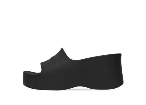 Balenciaga Chunky Wedge Sandals Rubber (737923W1S891000) schwarz