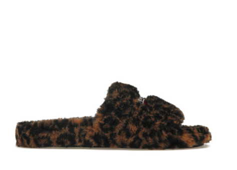 Balenciaga Furry Slide Leopard (654747W2F119634) braun