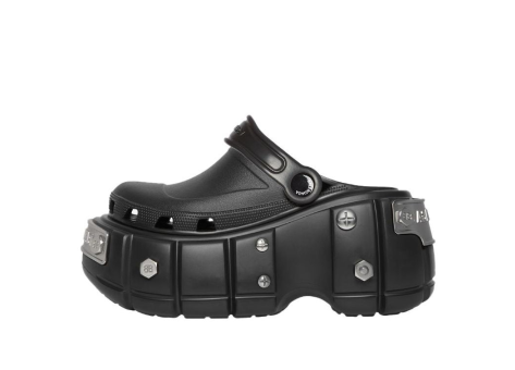 Balenciaga Hardcrocs x Crocs Nero Silver (687398W1S8N1081) schwarz