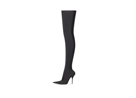 Balenciaga Knife 110mm Over The Knee (719816W2ES01000) schwarz