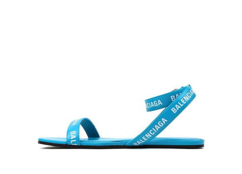 Balenciaga Leather Sandals Blue (551154WA7614441) blau