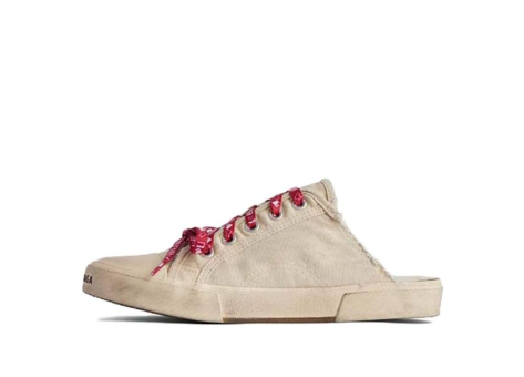 Balenciaga Paris Mules Destroyed Cotton and Rubber (693952W3PA59060) beige