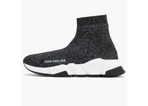 Balenciaga Speed Trainer Glitter womens (593698W1V911891) schwarz