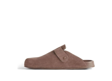 Balenciaga Sunday Mules Tan Matte Calfskin (761712WCGA12010) braun