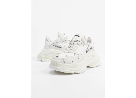 Balenciaga Triple S Allover Logo (524039W2FA19010) weiss