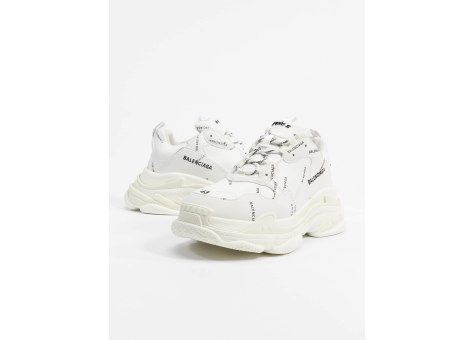 Balenciaga Triple S Allover Logo (536737W2FA19010) weiss