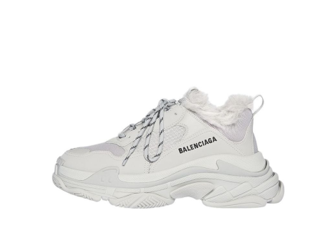 Balenciaga Triple S Faux Fur Grey (668562W3CQ51210) weiss