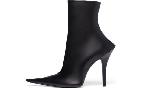 Balenciaga Witch 110mm Booties Sheepskin (747603WBCW01000) schwarz