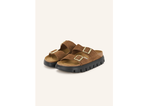 Birkenstock Arizona Platform Suede Leather (1028389) braun