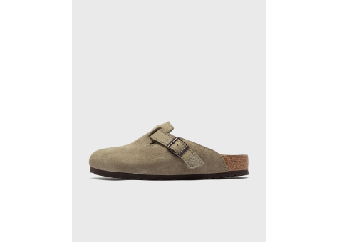 Birkenstock Boston Suede Canvas (1028811) grün