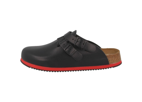 Birkenstock Kay SL Naturleder Clogs Weichbettung normal (582634) schwarz