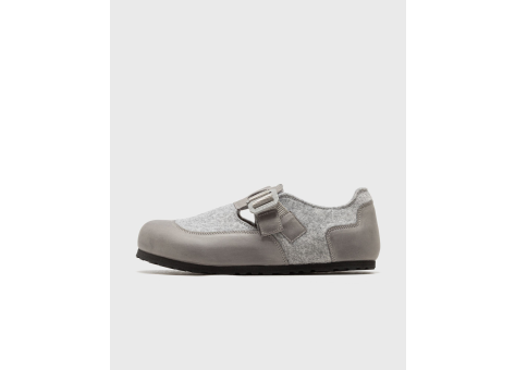 Birkenstock London Nova Felt Leather Textile (1030175) grau