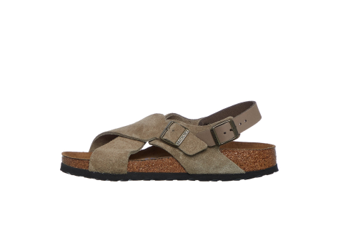 Birkenstock Tulum II VL NB Suede Leather Nubuck Taupe (1029834) beige