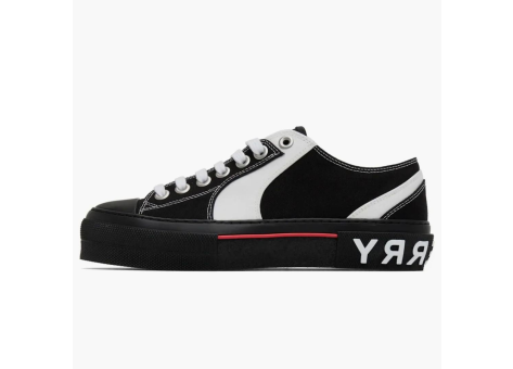 Burberry Colorblock Low Top Canvas (8056929) schwarz