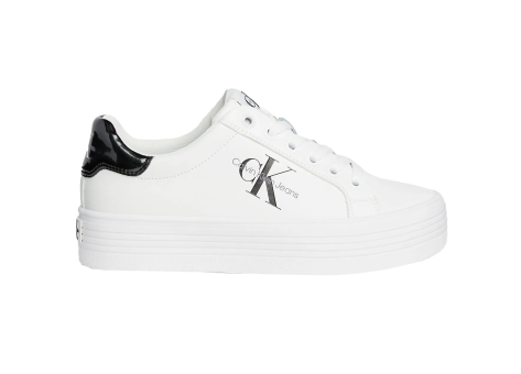 Calvin Klein Bold Vulcanized Flatform Laceup (YW0YW01393-01W) weiss