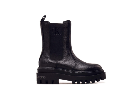 Calvin Klein Damen Boots - Flatform High 743 - (YW0YW00743 BDS) schwarz