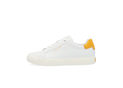 Calvin Klein Wmns Lace Up Vulcanized Leather (HW0HW00839YAG) weiss
