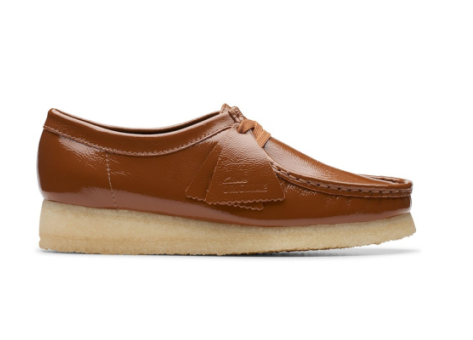 Clarks Originals Wallabee Patent Leather (26176553) braun