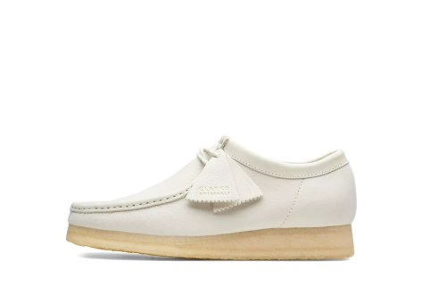 Clarks Wallabee Off Nubuck (26166299) weiss