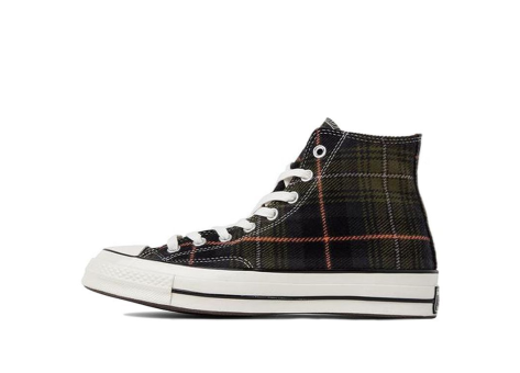 Converse Chuck Taylor All Star 70 Hi Plaid Pack Medium Olive (162404C) bunt