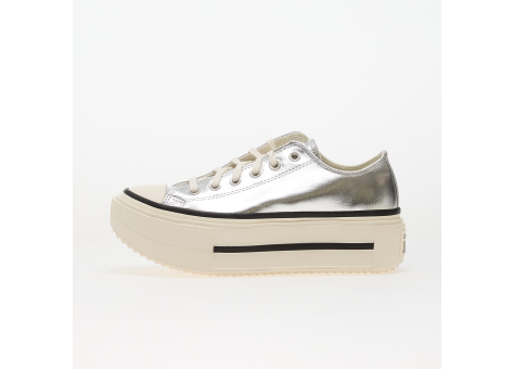 Converse Chuck Taylor All Star Lift Double Stack Silver (A16406C) silber