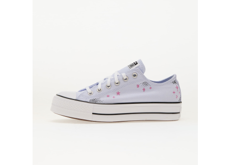 Converse Chuck Taylor All Star Lift Platform Celestial Blueberry Ice Cactus Bud (A15004C) weiss