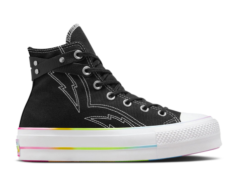 Converse Chuck Taylor All Star Lift Platform Pride (A10218C) schwarz