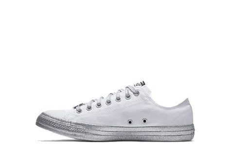 Converse Chuck Taylor All Star Low Miley Cyrus Silver (162238C) weiss