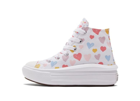 Converse Chuck Taylor All Star Move High Always On Hearts PS (371590C) weiss