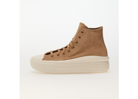 Converse Chuck Taylor All Star Move Platform Colorful Suede (A11145C) grau