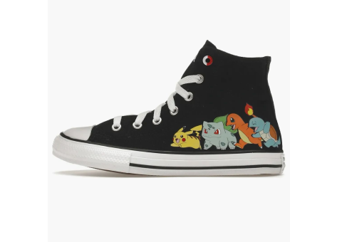 Converse Pokemon x Chuck Taylor All Star High PS First Partners (A01228F) schwarz