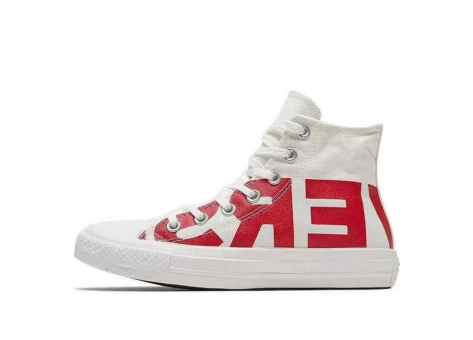 Converse Chuck Taylor All Star Print Hi Wordmark (159532F) weiss