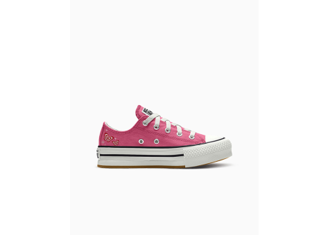 Converse Custom Chuck Taylor All Star Eva Lift Platform By You (A09655CSP24_CONVERSEPINK_BUTTERFLY_V) pink