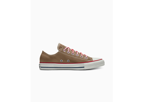 Converse Custom Chuck Taylor All Star Leather By You Beige (156576CSP24_CHAMPAGNETAN_SC) weiss