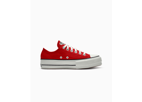 Converse Custom Chuck Taylor All Star Lift Platform By You Wide (171210CSU24_RED_COC) rot