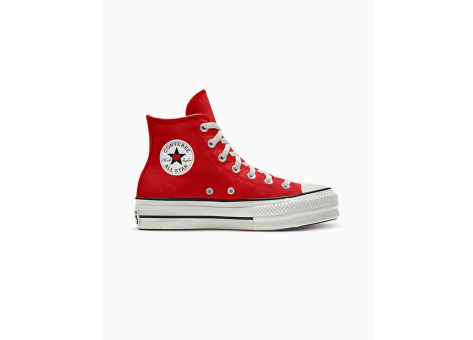 converse Chinese Custom Chuck Taylor All Star Lift Platform Canvas By You (171209CSU24_RED_COC) rot