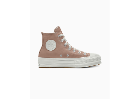 Converse Custom Chuck Taylor All Star Lift Platform Leather By You (173157CSP24_VANCHETTABEIGE_SC) pink
