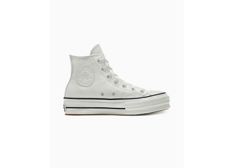 Converse Custom Chuck Taylor All Star Lift Platform Leather By You (173157CSP24_WHITE_CO) weiss