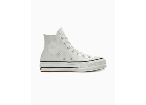 Converse Custom Chuck Taylor All Star Lift Platform Leather By You (173157CSP24_WHITE_P) weiss