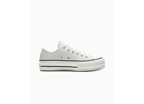 Converse Custom Chuck Taylor All Star Lift Platform Leather By You (173159CSP24_WHITE_P) weiss