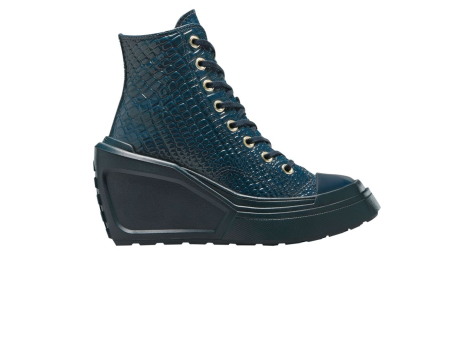 Converse De Luxe Wedge Platform Leather (A10037C) blau