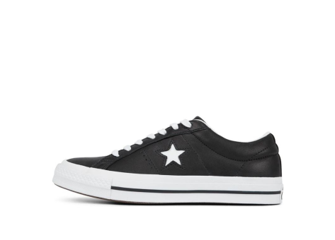 Converse Leather One Star Low Top (163385C) schwarz