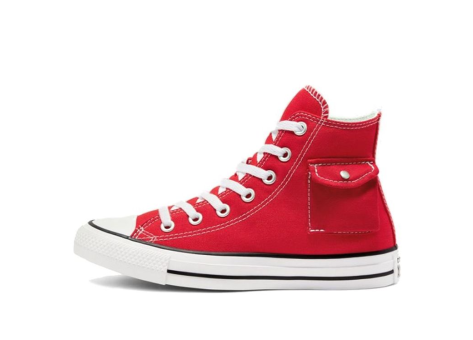 Converse New Mens CHUCK TAYLOR ALL STAR SIDE POCKET (167043C) rot