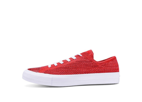 Converse Nike x Chuck Taylor All Star Flyknit Low Casino Team (157593C) rot