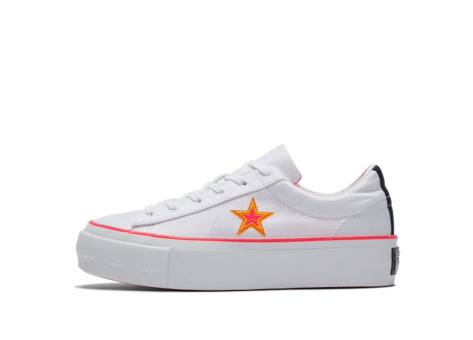Converse One Star Carnival Platform (564389C) weiss