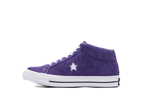Converse One Star Mid Fuzz (162578C) lila