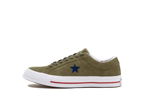 Converse One Star Non Slip Wear resistant Casual Skateboarding (161194C) grün