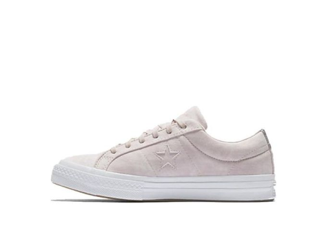 Converse One Star OX Barely Rose (159711C) weiss